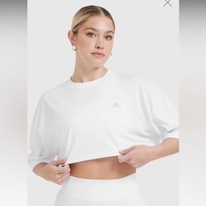 Oner Active Classic Relaxed Crop Lightweight T-Shirt size M